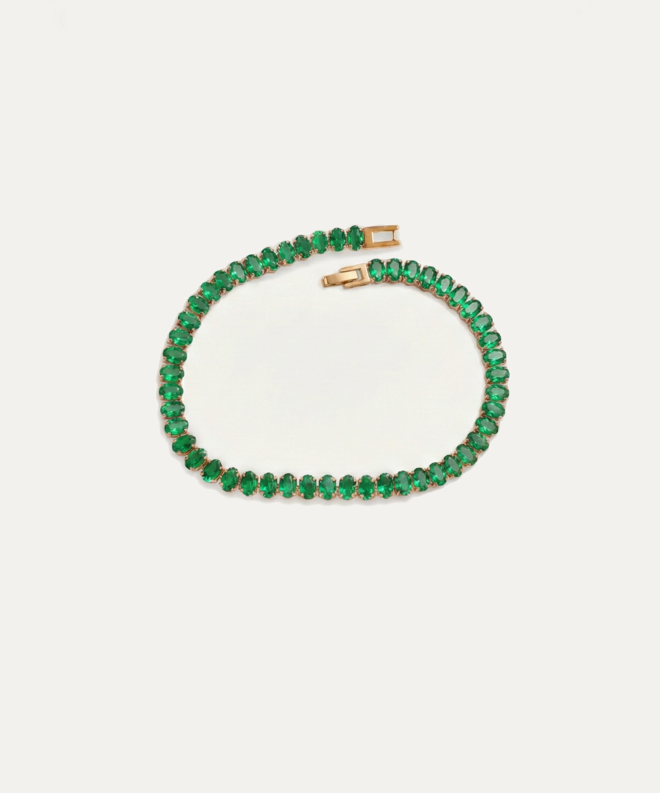 Chroma Green Tennis Bracelet