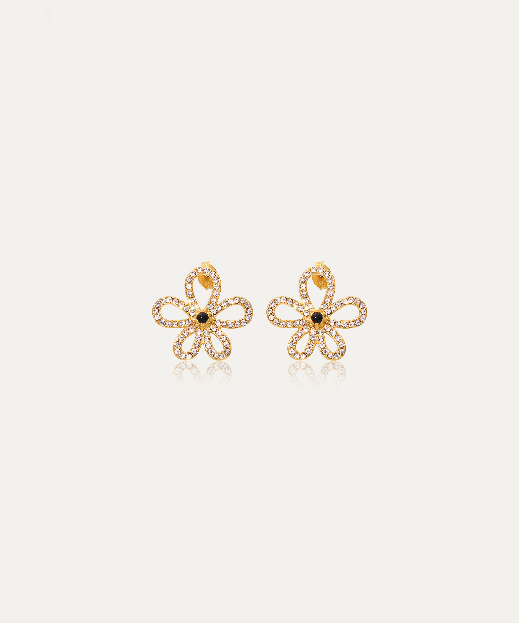 D'Or Petal Studs