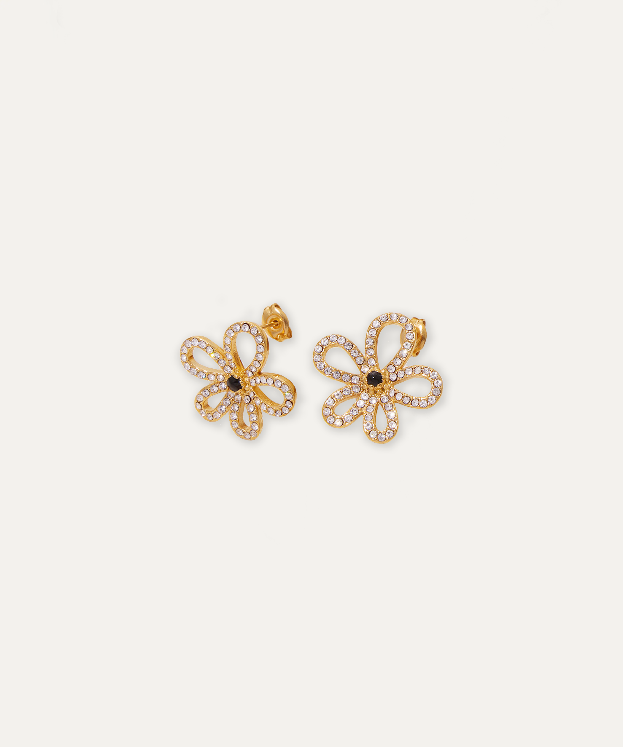D'Or Petal Studs