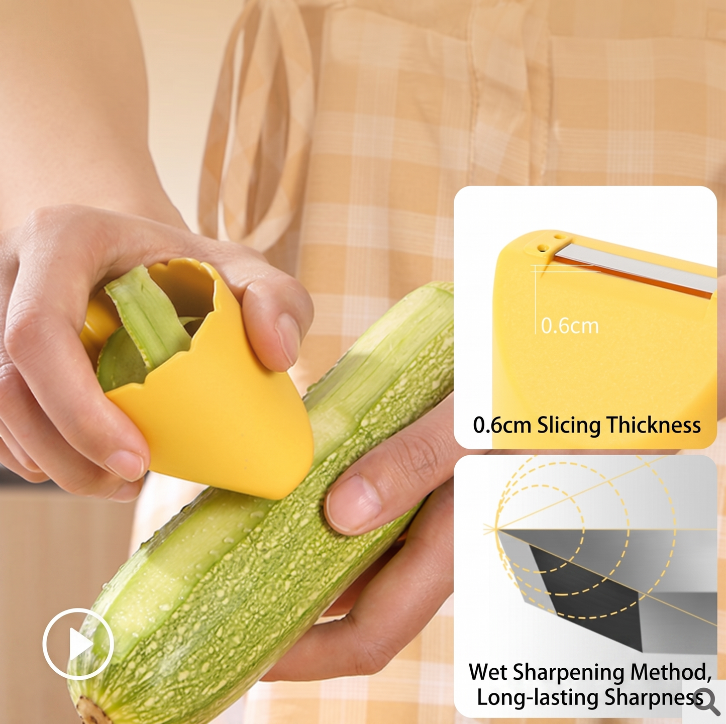 Peijun Compact PP peeler (storage type)