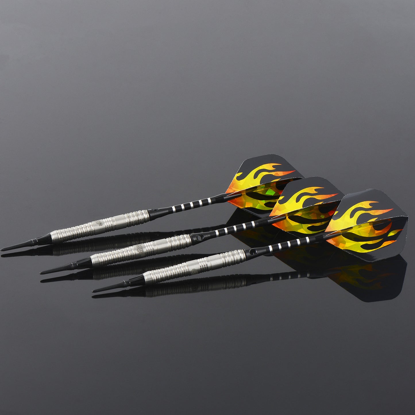 CyeeLife CyeeLife 18g 90% Tungsten Straight Barrel Soft Tip Dart Set with Case (2BA)
