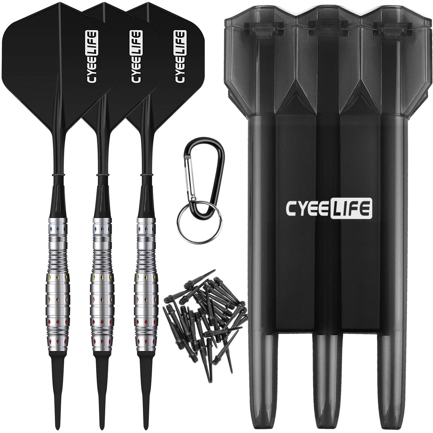 CyeeLife CyeeLife 90% Tungsten Soft Tip Dart Set