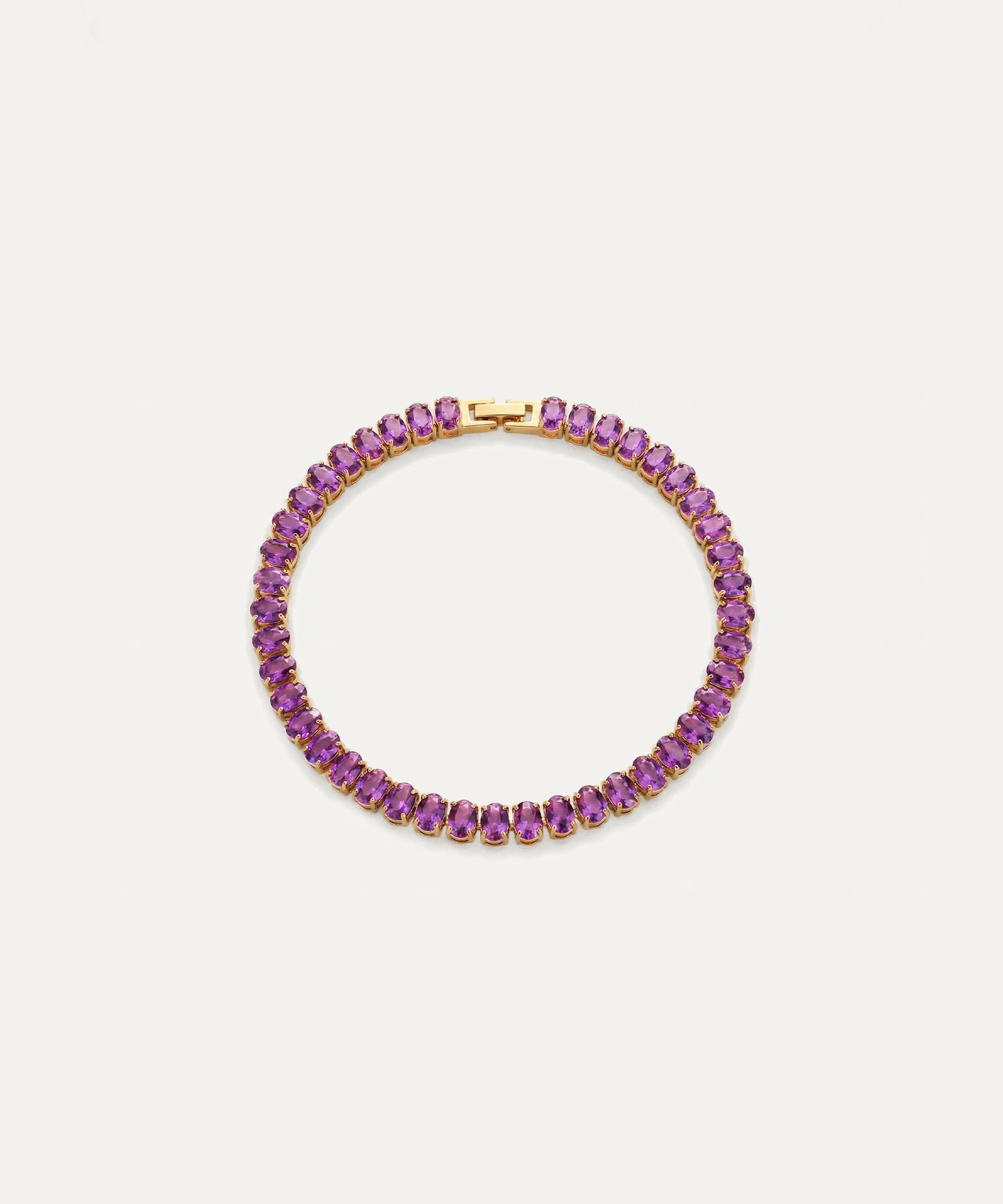 Chroma Purple Tennis Bracelet