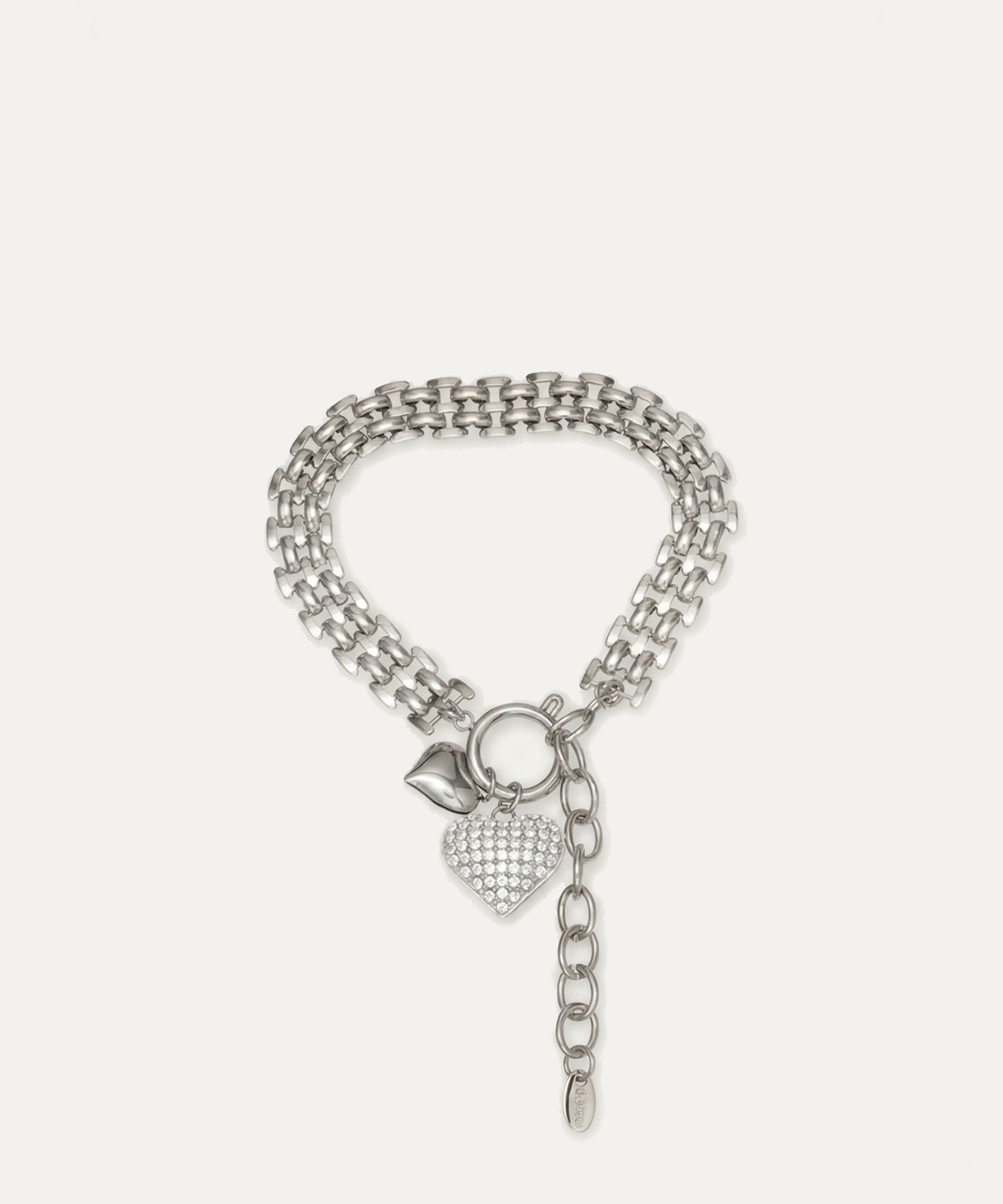 Corflune Silver Watchband Bracelet