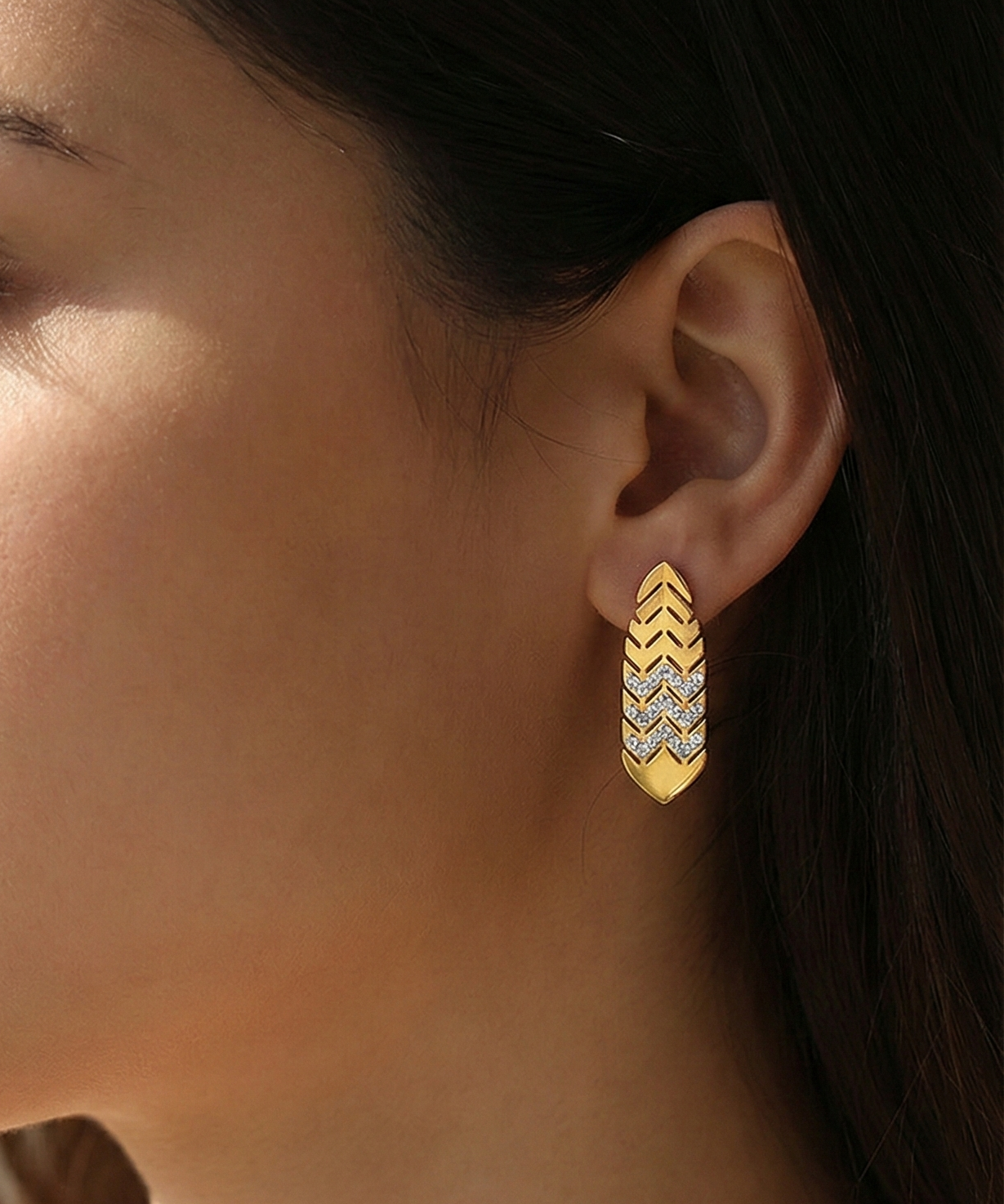 Chevron Spear Drops