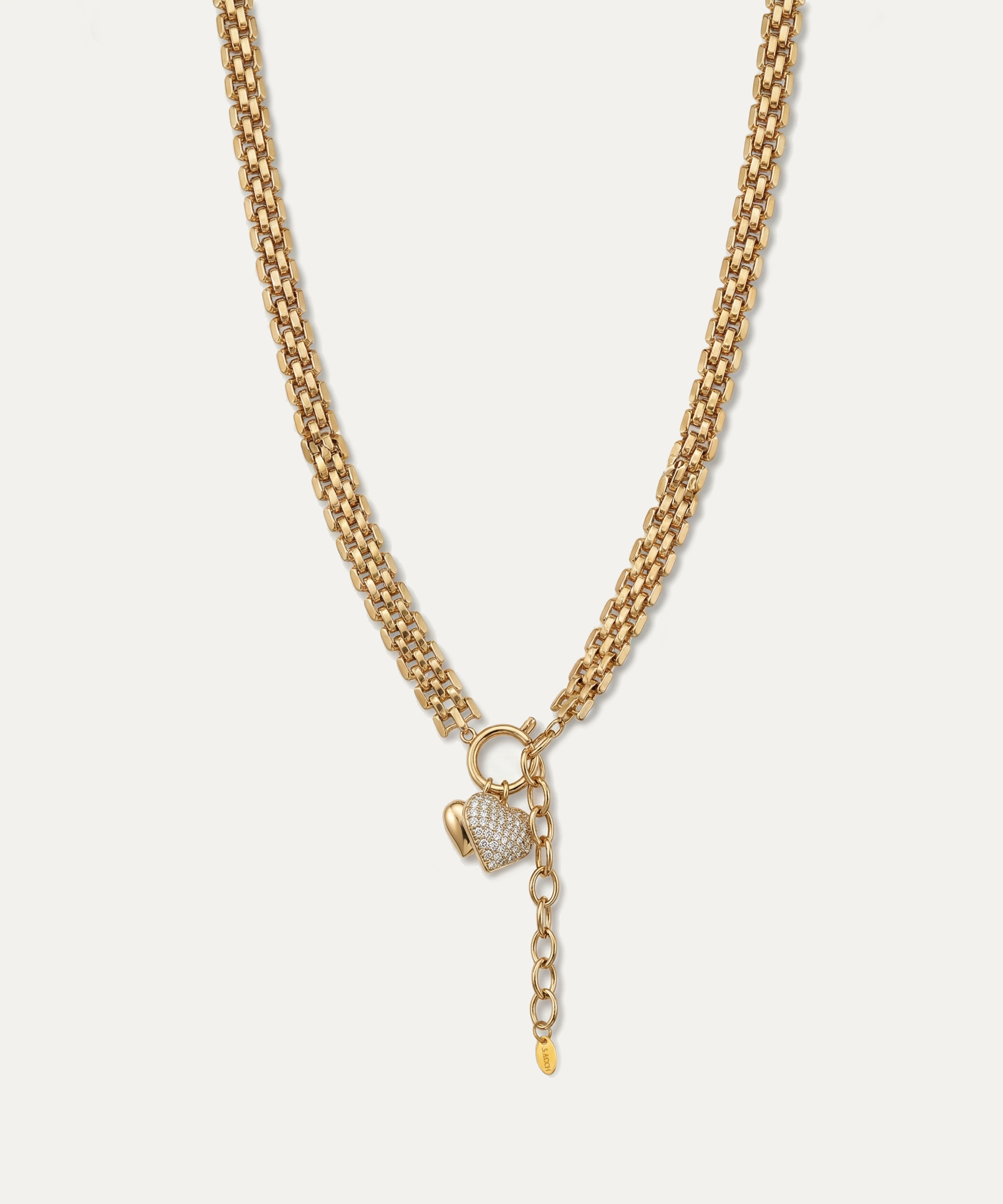Corflune Gold Mesh Necklace