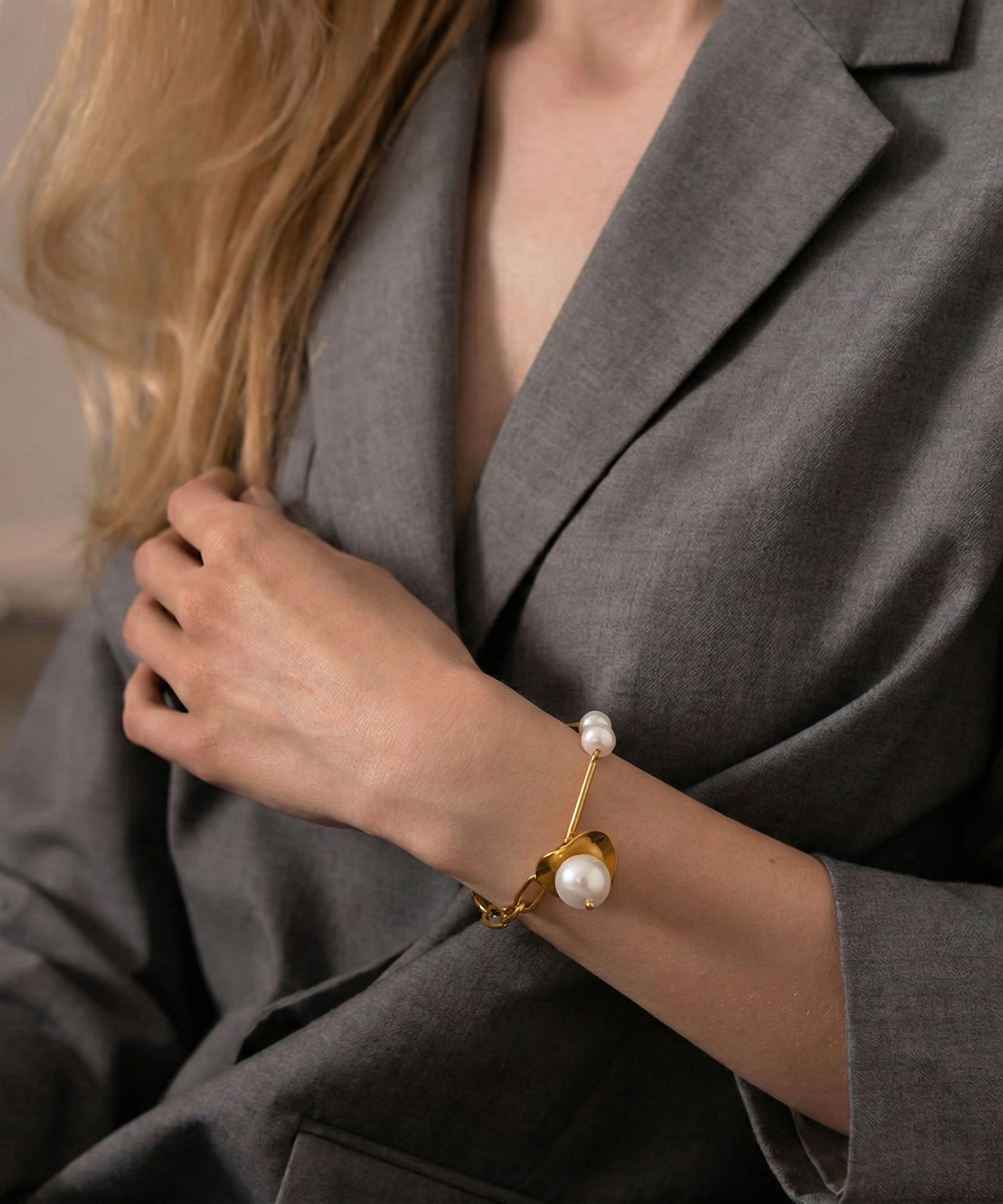 Cora Dual-Chain Bracelet