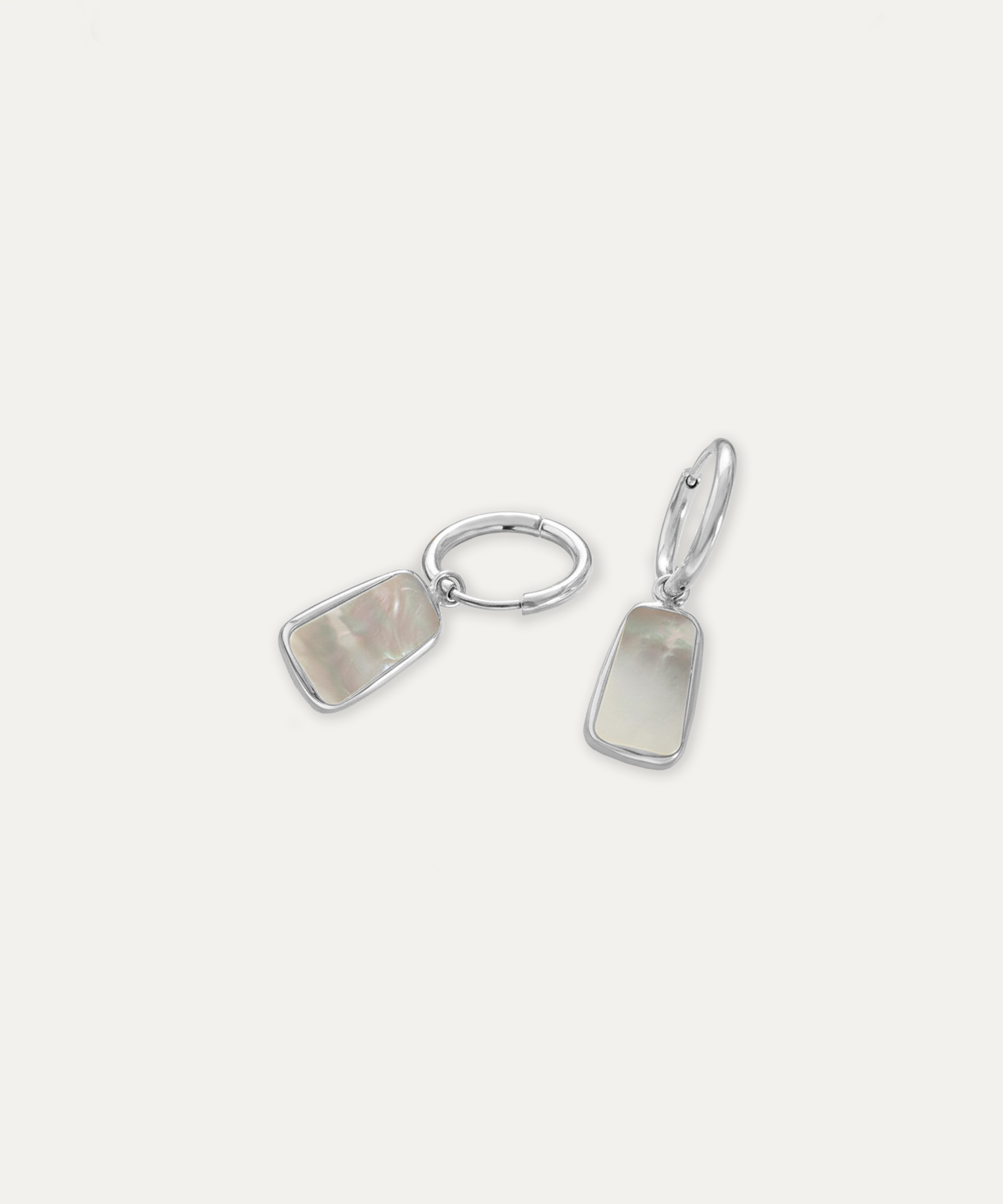 Lumina Silver Ingot Huggies
