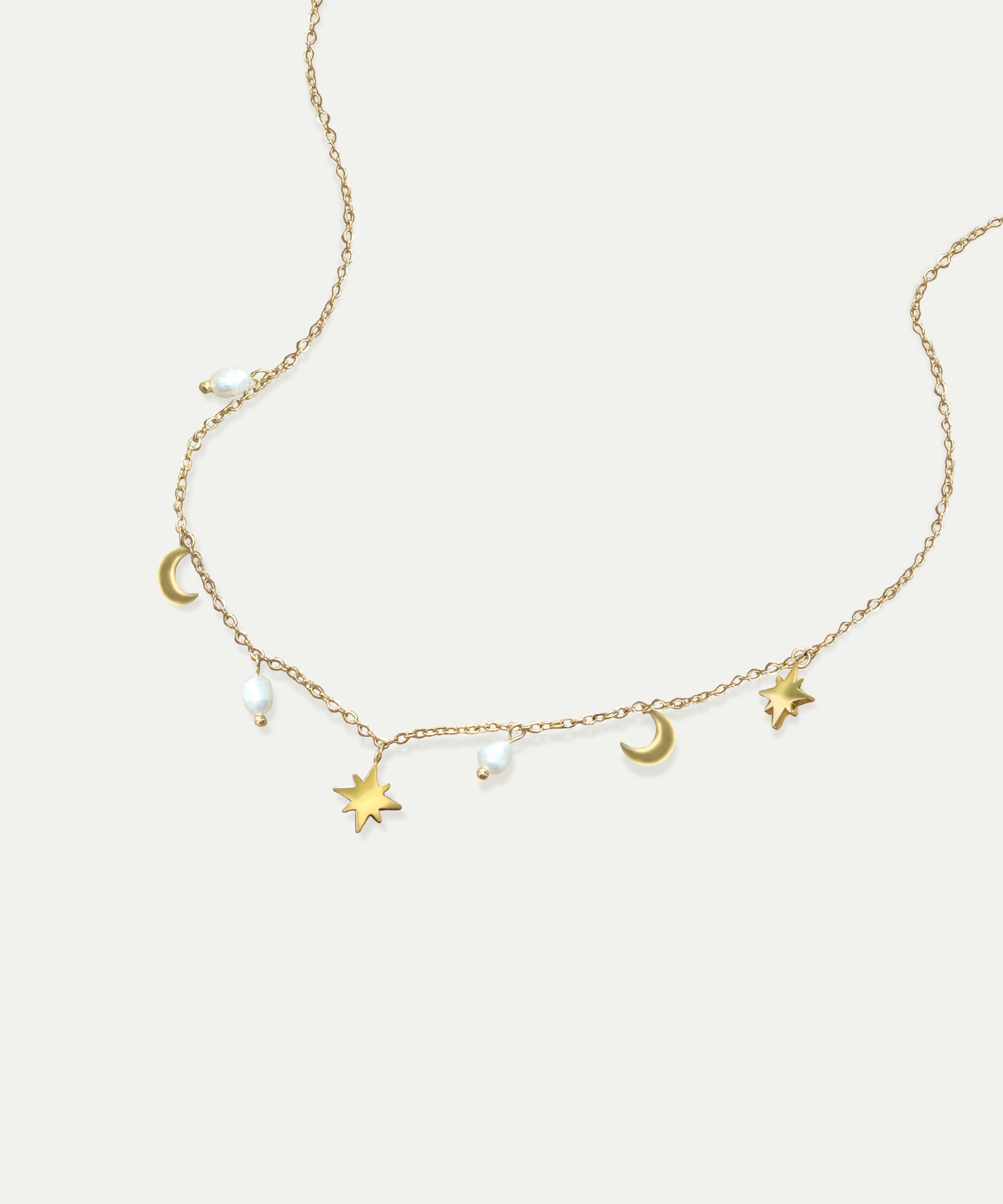 Carina Celestial Charm Necklace