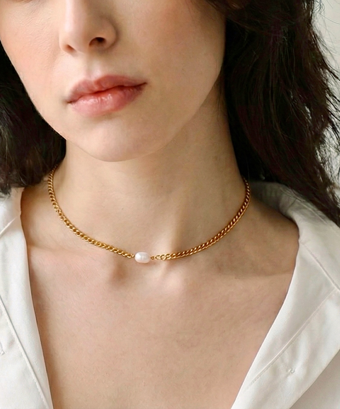 Freya Pearl Necklace