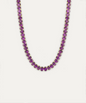 Chroma Purple Tennis Necklace