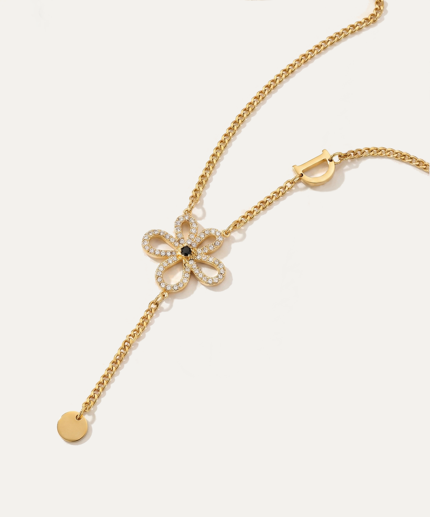 D'Or Petal Necklace