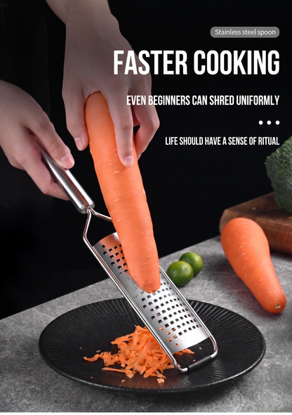 sancansiji Elliptical Steel Handle Grater