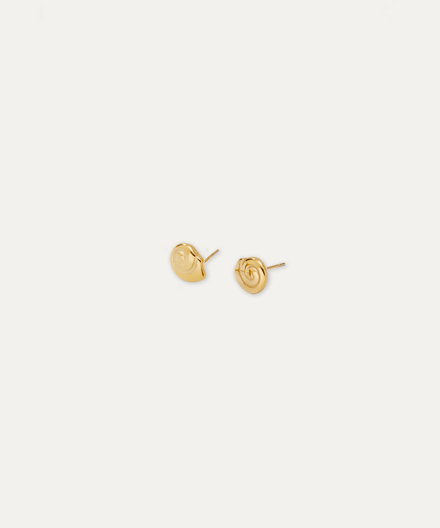 Siren Gold Spiral Studs
