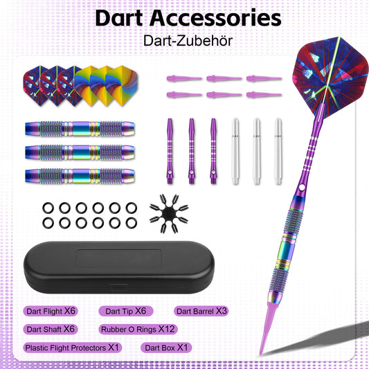 CyeeLife CyeeLife Colorful Soft Tip Dart Set with Protector