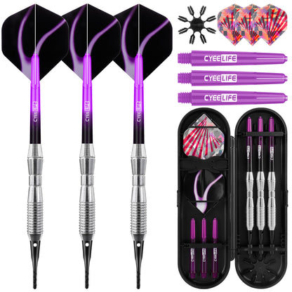 CyeeLife CyeeLife 16g Soft Tip Dart Set with Extra Tips