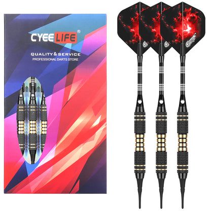 CyeeLife 18g Brass Soft Tip Dart Set