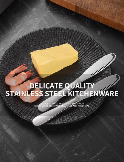 sancansiji 430 perforated butter knife