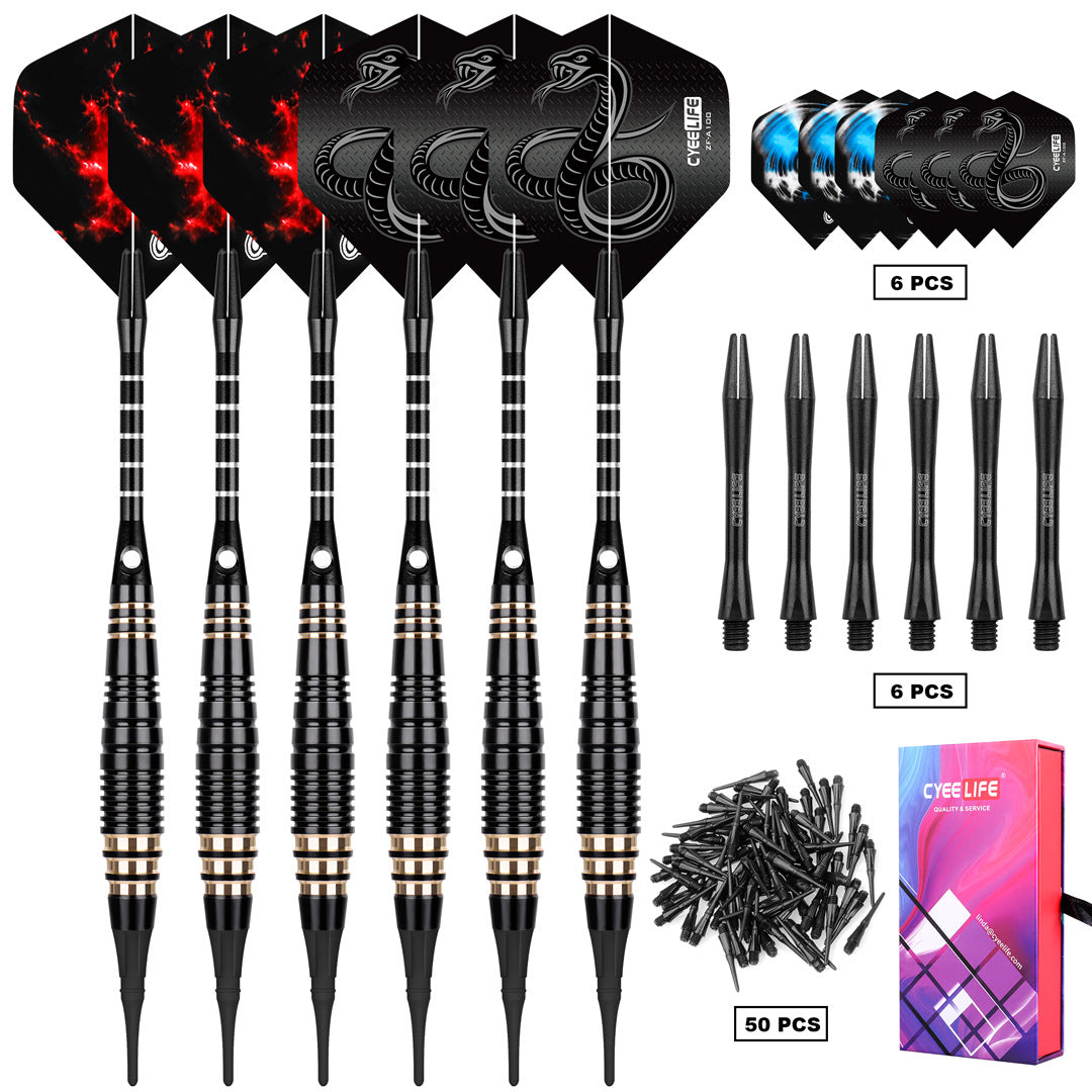 CyeeLife CyeeLife 18g Brass Soft Tip Dart Set