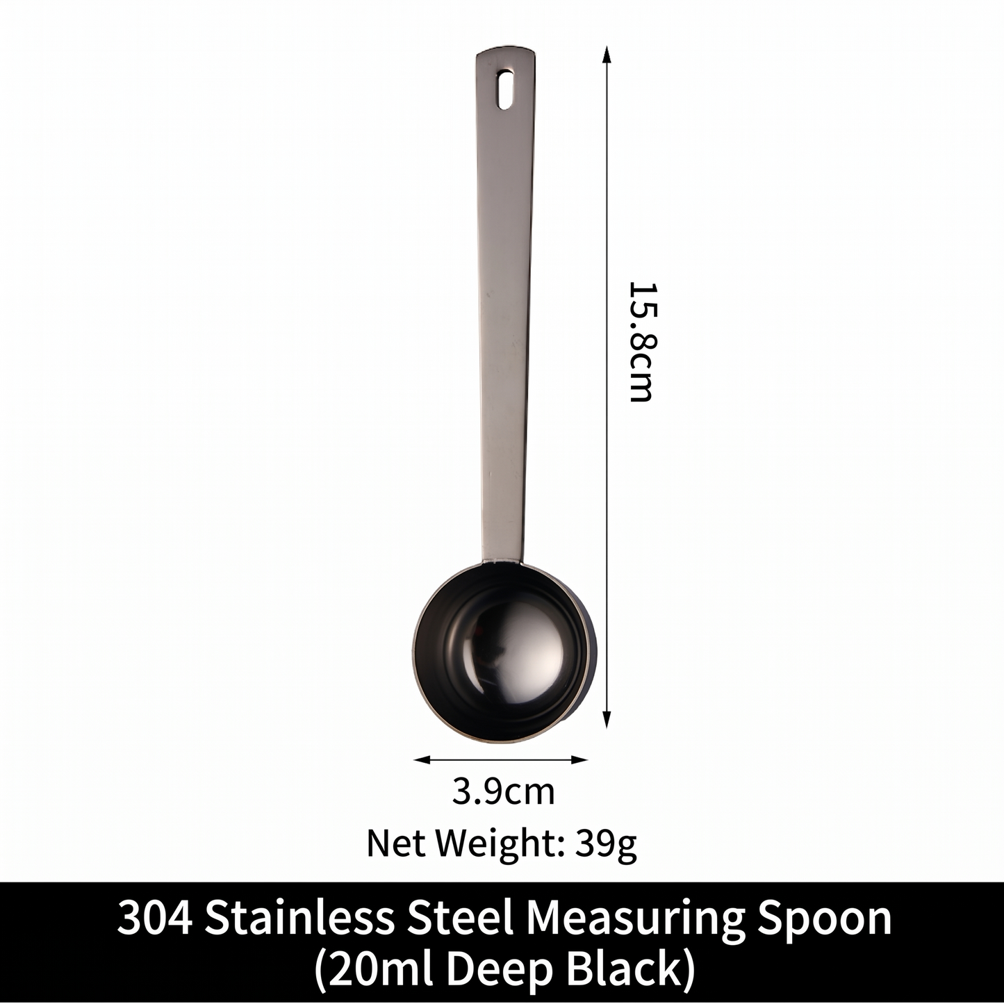 Peijun 304 stainless steel measuring spoon