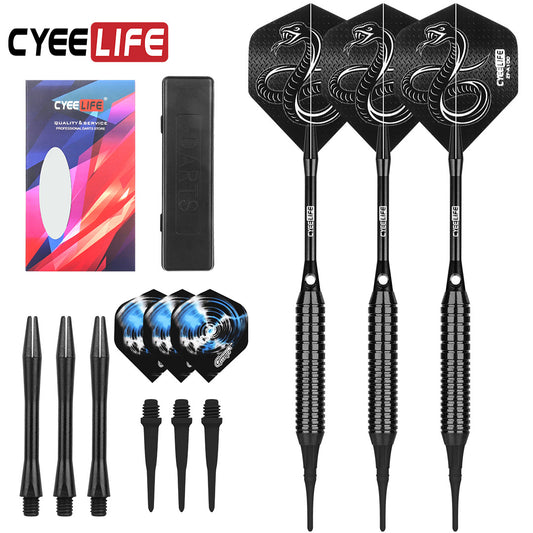 CyeeLife CyeeLife 3-Piece 16g Soft Tip Dart Set (Dual 2BA)
