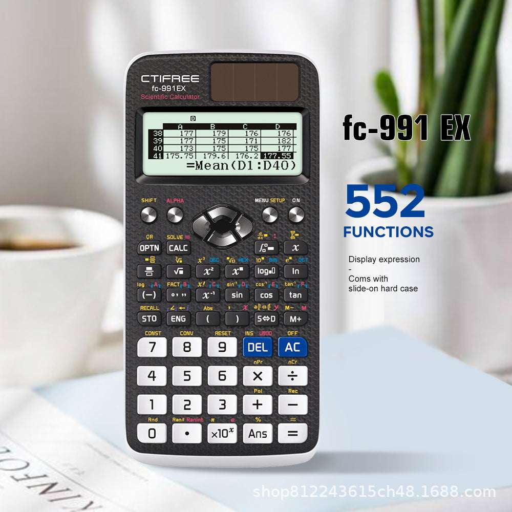 Leyixin Tec FX-991EX Scientific Calculator with 552 Functions