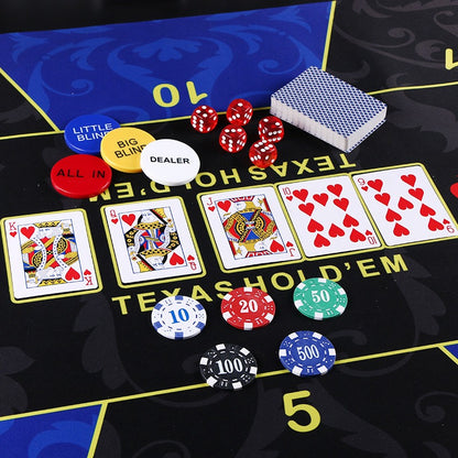 Yunan 500-Piece Poker Chip Set