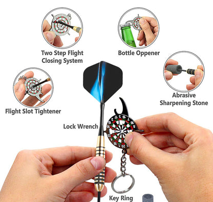 CyeeLife CyeeLife 6-Piece Dart Set with Case