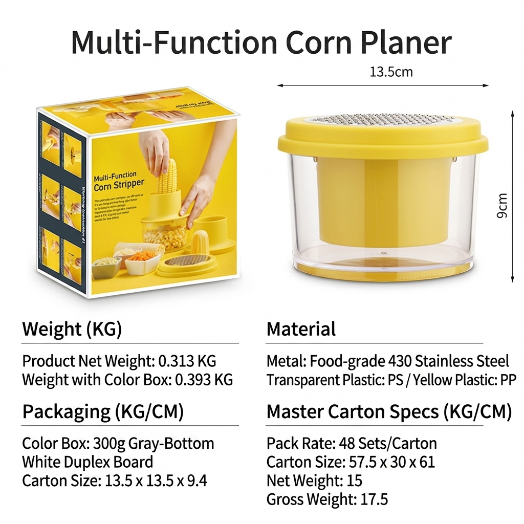 Peijun Multi-purpose corn stripper (2-in-1)