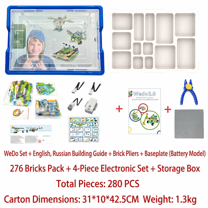 Huabo Maker WeDo 2.0 Programming Robot Kit