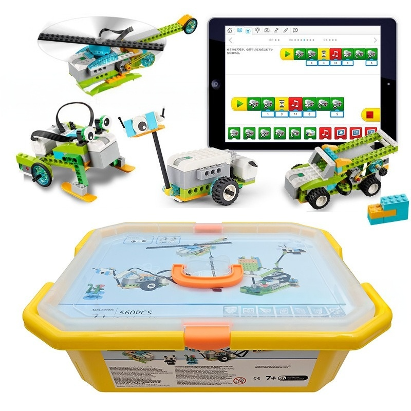 Huabo Maker WeDo 2.0 Programming Robot Kit Enhanced Edition