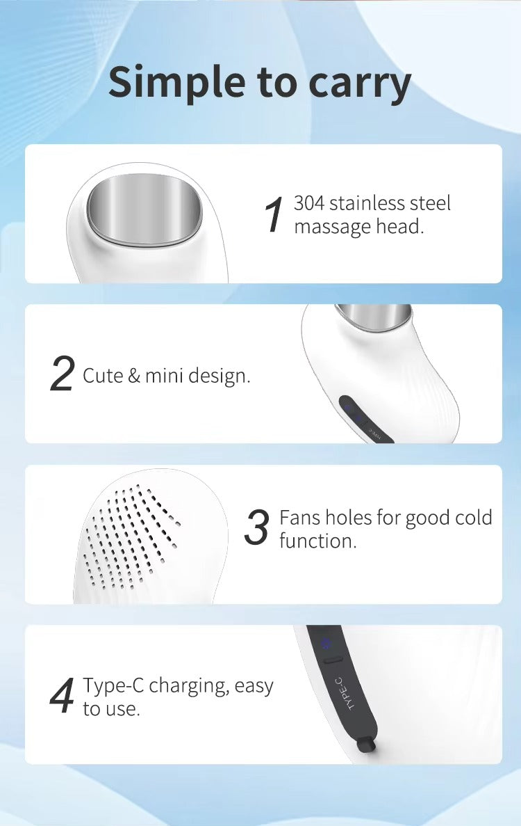 Dongguan Meiyan Technology Cute Bean Hot cold Beauty Device