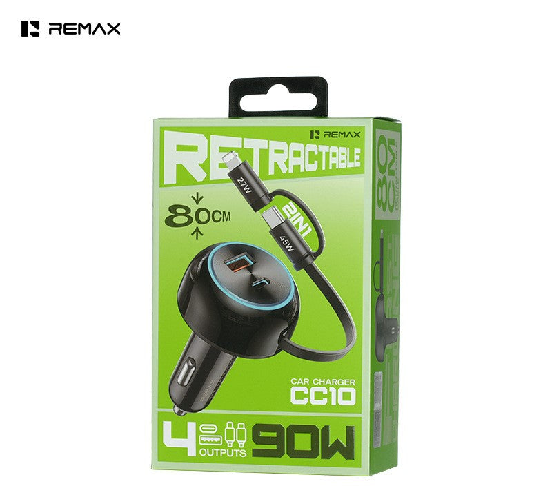 Remax REMAX 90W Digital Display Car Charger
