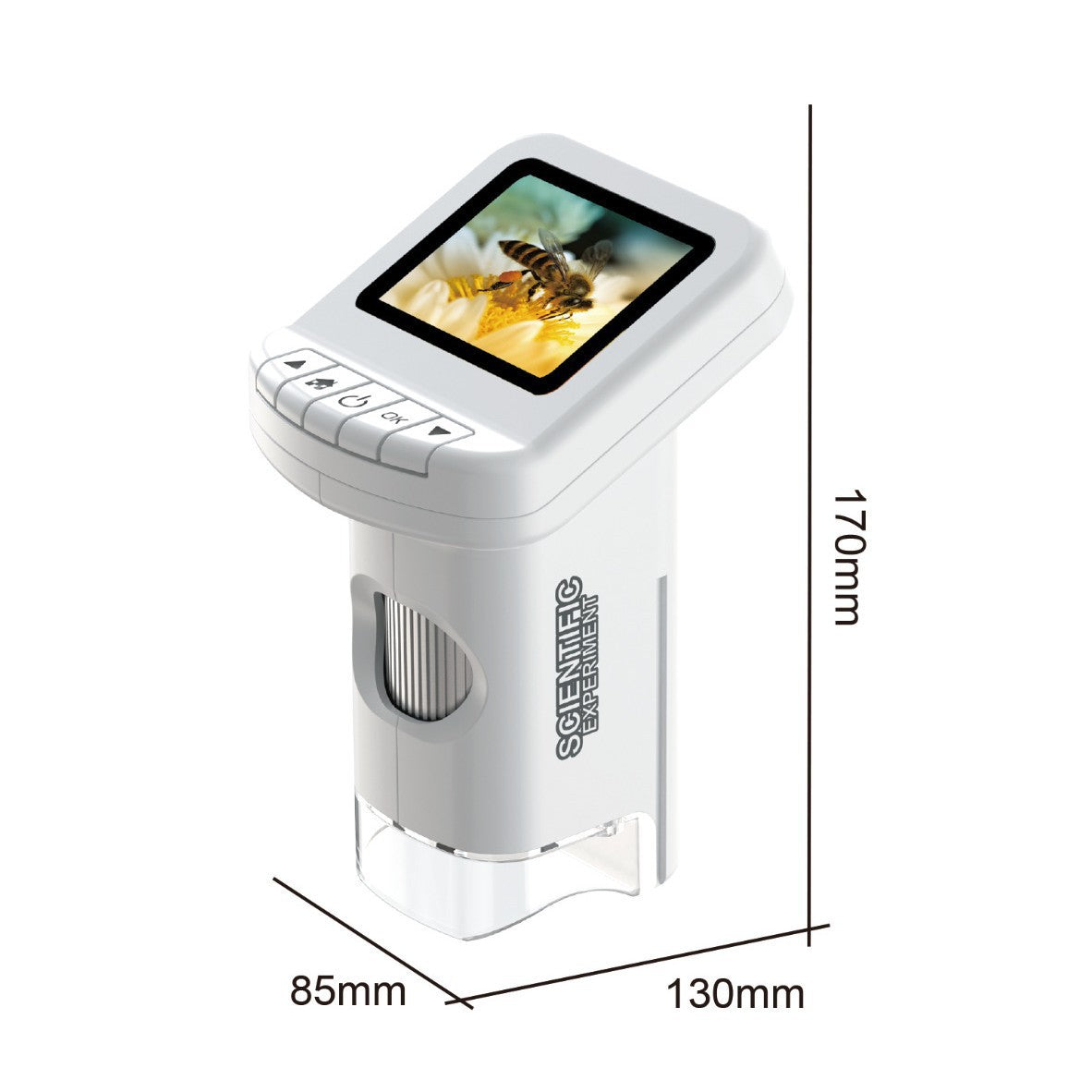 Shankala handhold microscope with screen