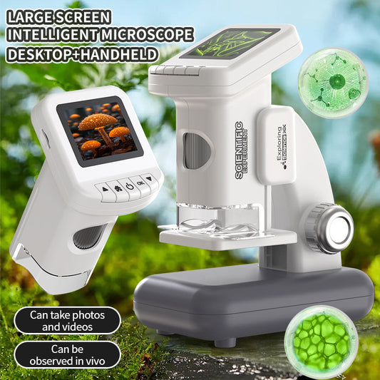 Shankala handhold microscope with screen