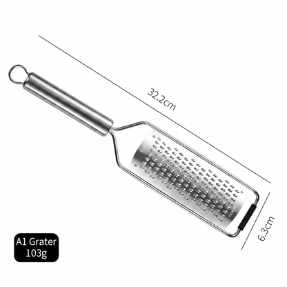 sancansiji Elliptical Steel Handle Grater