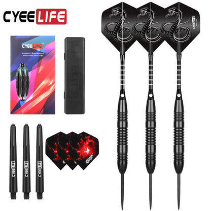 CyeeLife CyeeLife 3-Piece Steel Tip Dart Set with Case