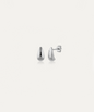 Cassie Silver Droplet Studs
