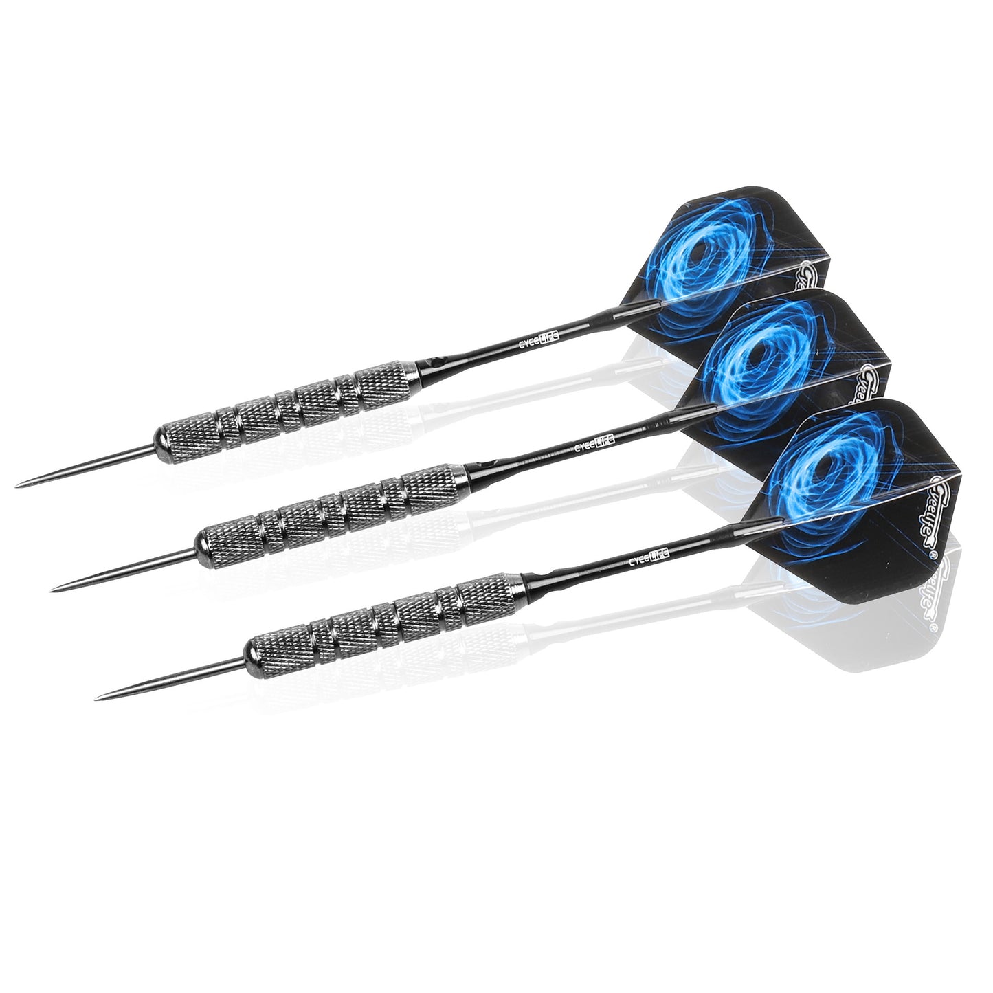 CyeeLife CyeeLife 3-Piece 18g Steel Tip Dart Set with PC & Aluminum Shafts