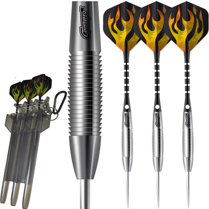 CyeeLife CyeeLife 23g/26g 90% Tungsten Standard Barrel Steel Tip Dart Set (2BA)