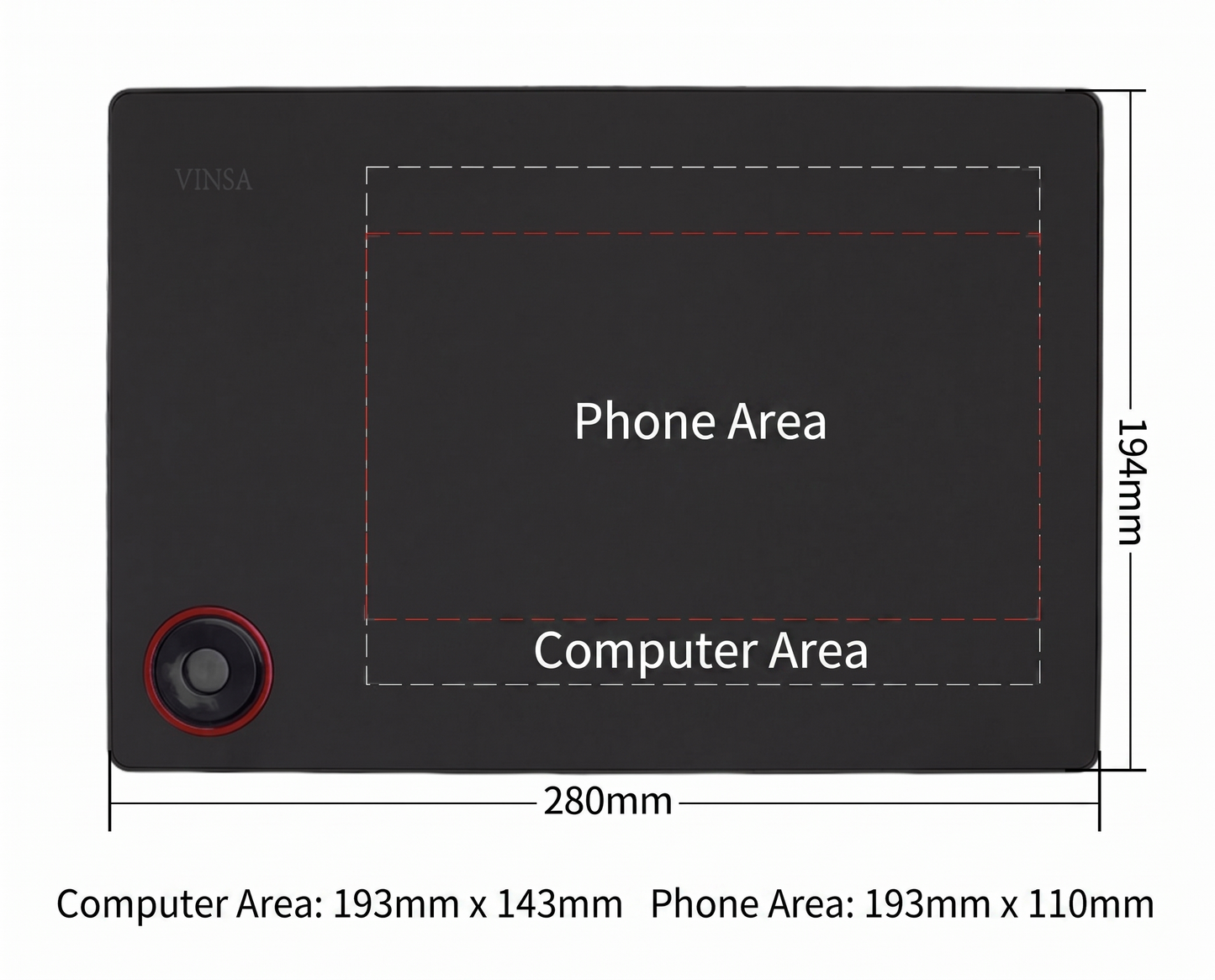 VINSA VINSA T608 Drawing Tablet