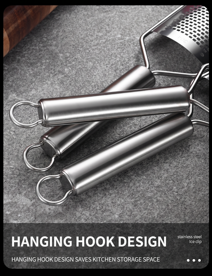 sancansiji Elliptical Steel Handle Grater