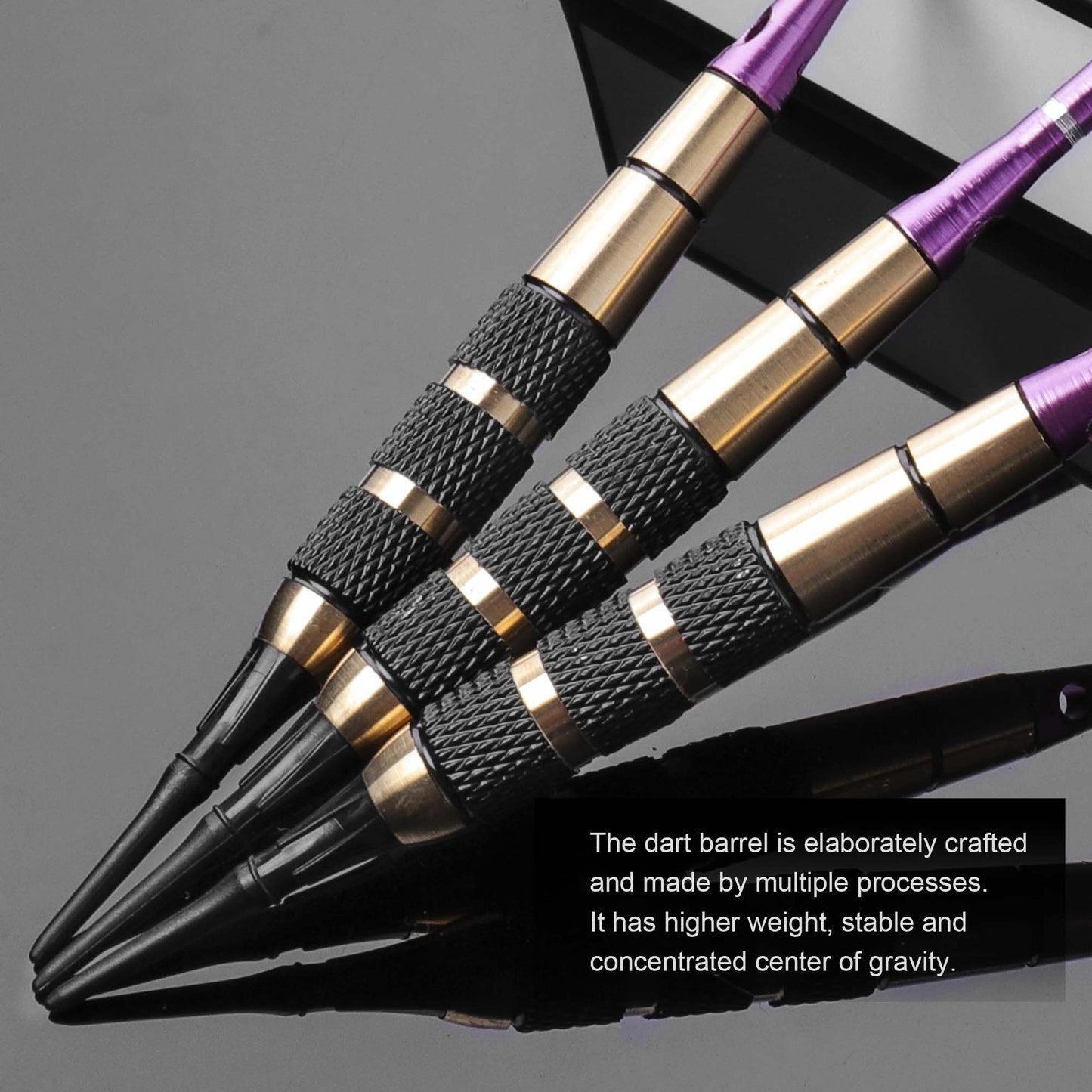 CyeeLife CyeeLife 6-Piece Brass Soft Tip Dart Set