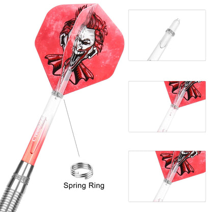 CyeeLife CyeeLife 3-Piece 90% Tungsten Steel Tip Dart Set with Case (2BA)
