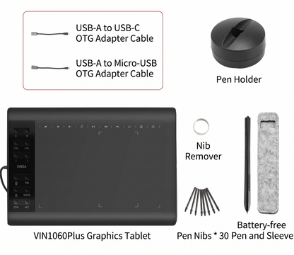 VINSA VINSA 1060PLUS Drawing Tablet