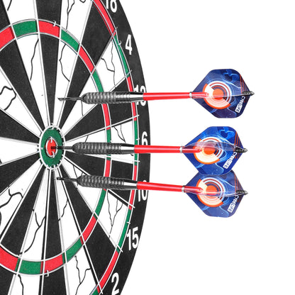 CyeeLife CyeeLife 3-Piece 20g Steel Tip Dart Set with Case, Aluminum Shafts & Flights