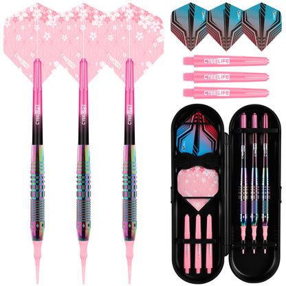 CyeeLife CyeeLife Colorful Soft Tip Dart Set with Case