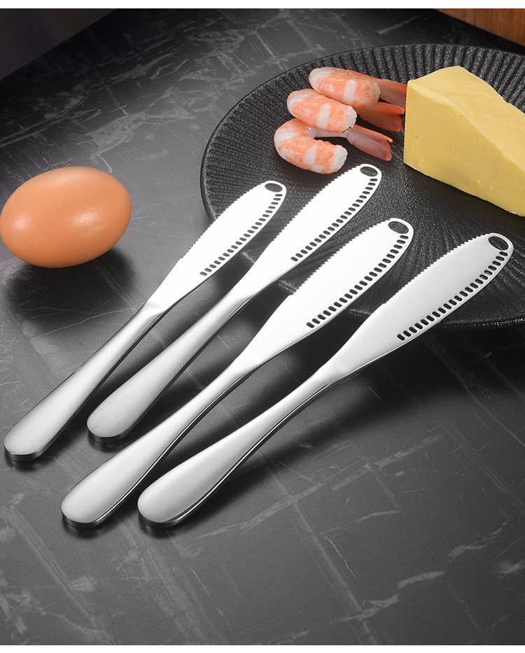 sancansiji 430 perforated butter knife