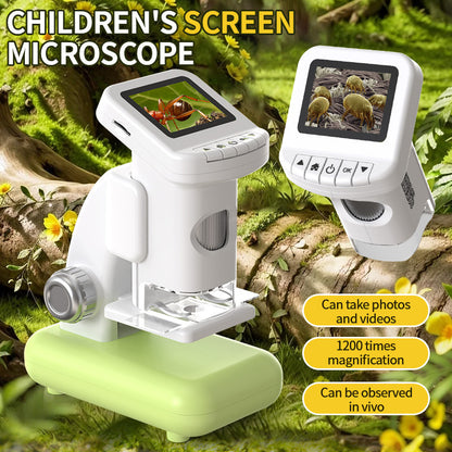 Shankala handhold microscope with screen