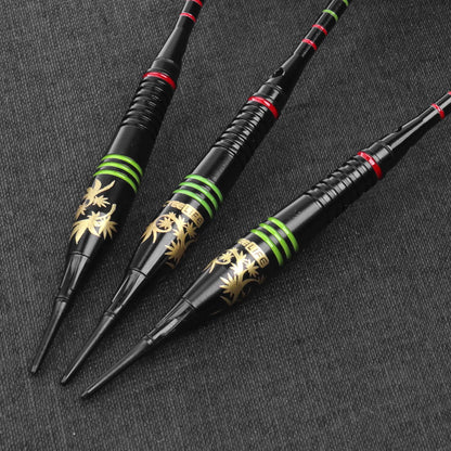 CyeeLife CyeeLife 16g Brass Soft Tip Dart Set with Colorful Grooves